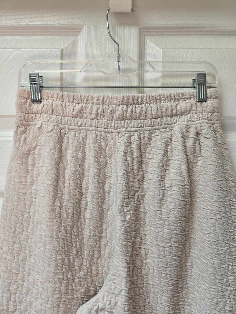 Lululemon Rippled Wide Leg Super-High-Rise Crop White Opal - Picture 5 of 7